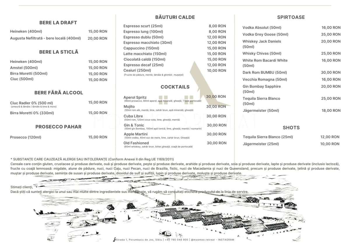 A3 Menu VERSO